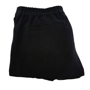 Marine Layer Cuffed‎ Hem Trouser Pants Womens Medium Pull On Black